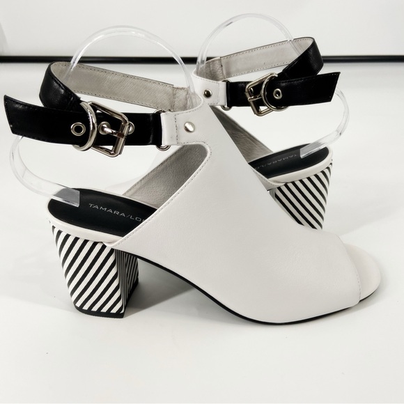 Tamara London Leather Sandal "Bethie Size 9 - Picture 2 of 12